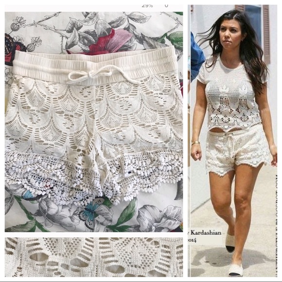 Vanilla Star Pants - Vanilla Star lace shorts